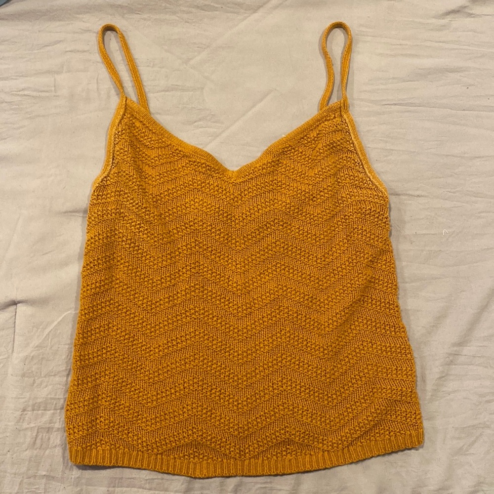 spaghetti strap crop top